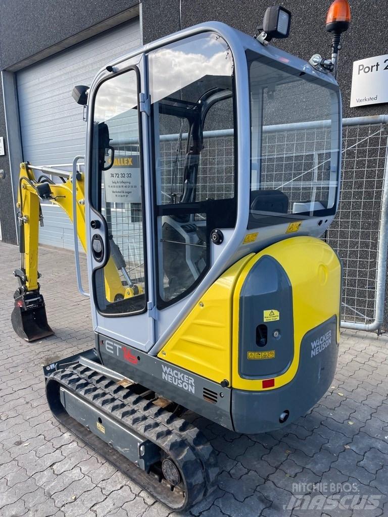 Wacker Neuson ET16 Mini bagri <7t