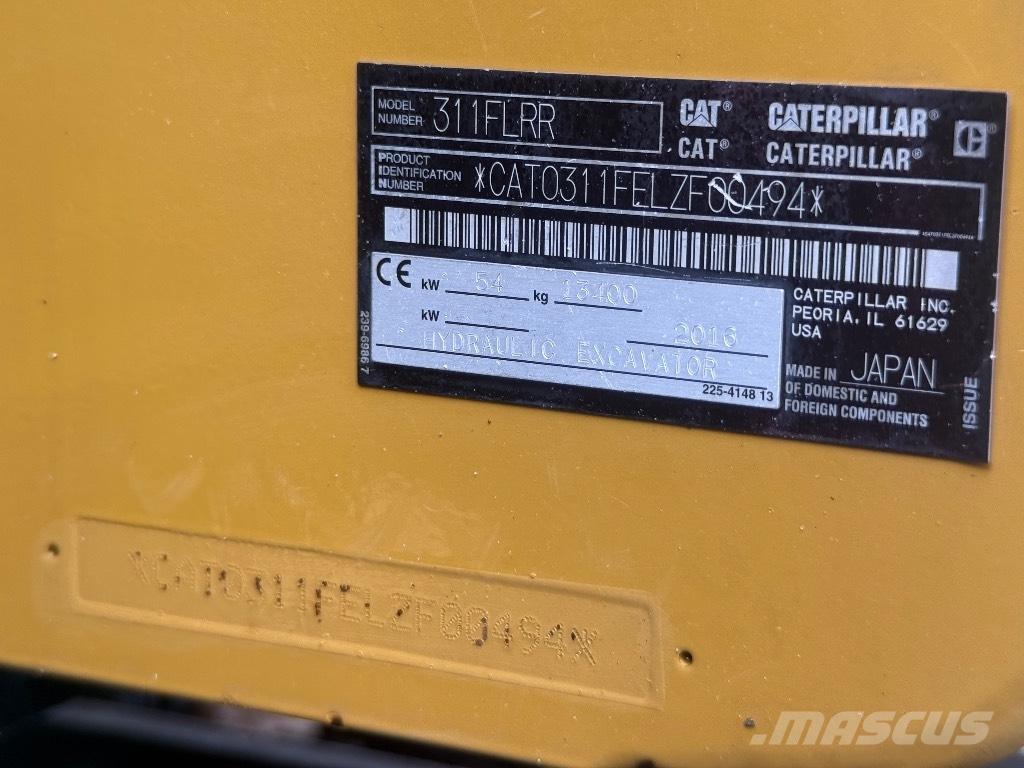 CAT 311 FL RR Bagri goseničarji