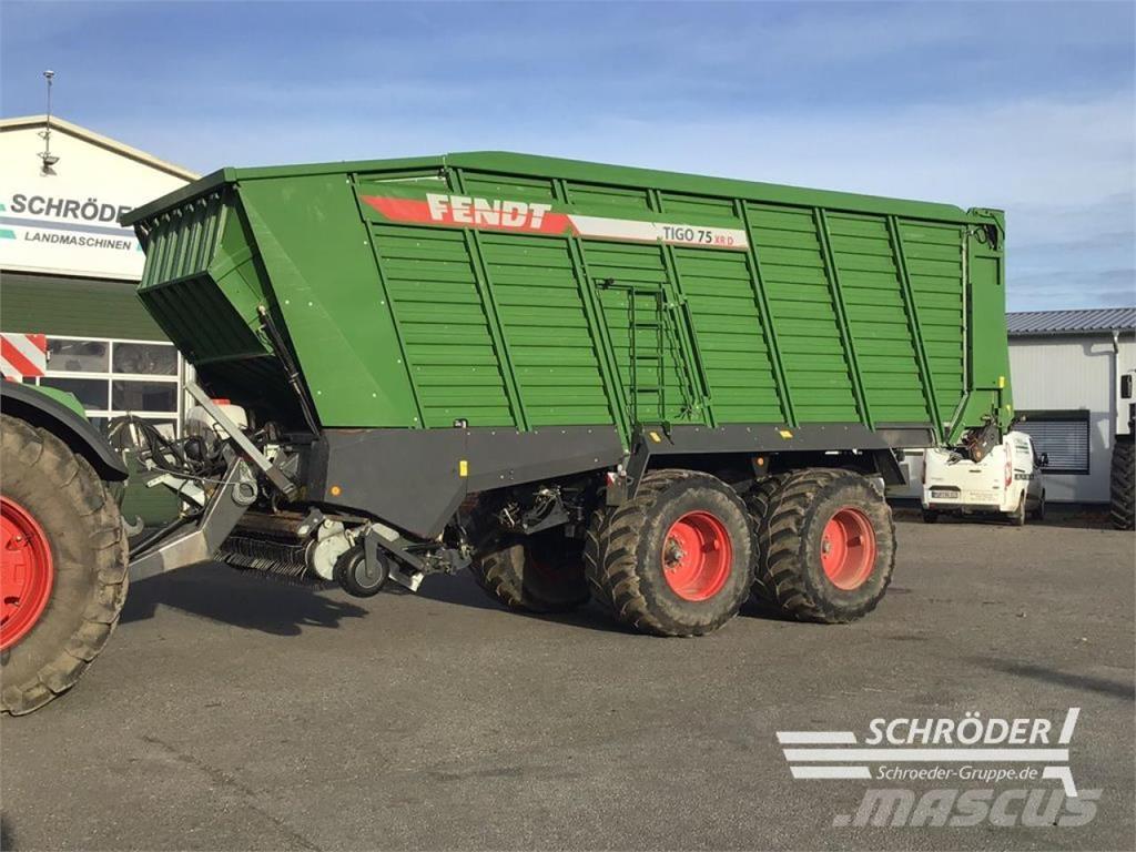 Fendt TIGO 75 XR Samonakladalne prikolice