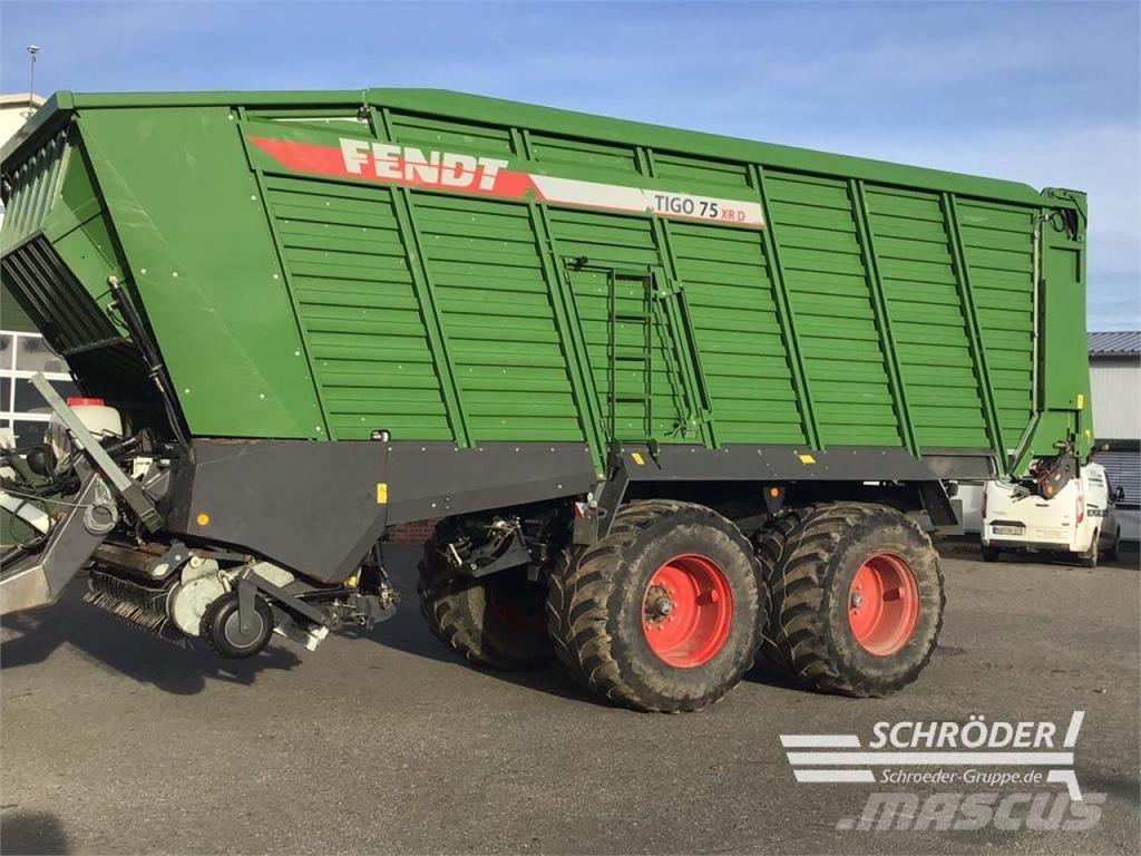 Fendt TIGO 75 XR Samonakladalne prikolice