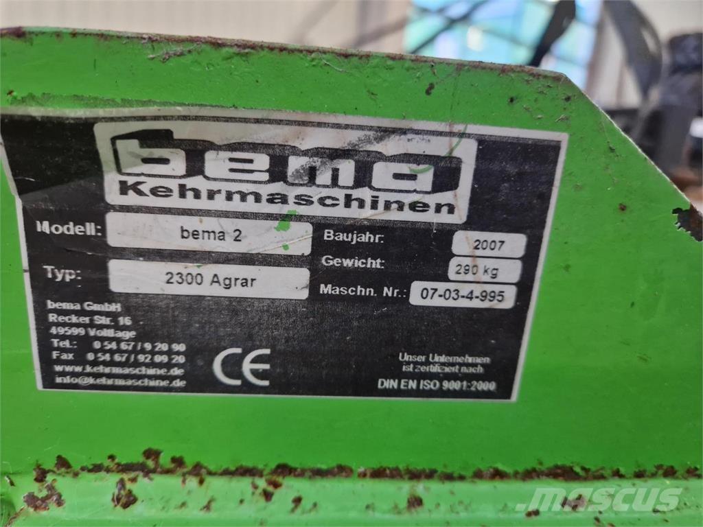 Bema 2300 Agrar Cestni pometači