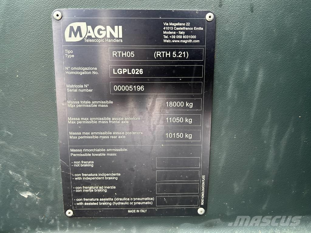 Magni RTH 5.21 Teleskopski viličarji