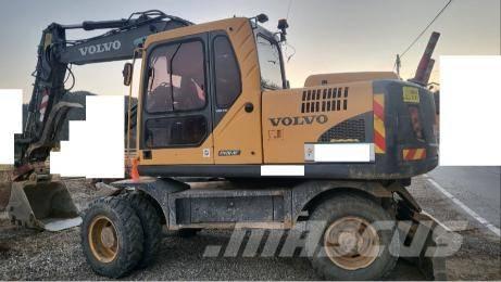 Volvo EW145BP Bagri na kolesih