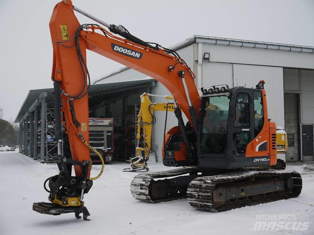 Doosan DX 140 LCR-5 Bagri goseničarji