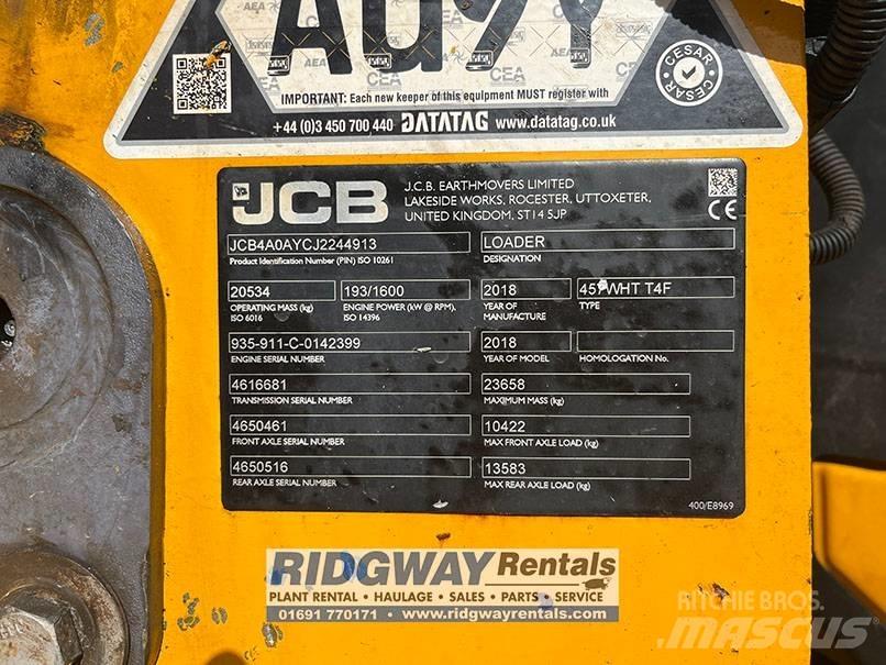 JCB 457 Kolesni nakladalci