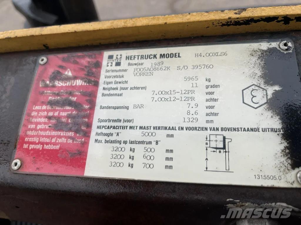 Hyster H4 * 00XLS6 Dizelski viličarji