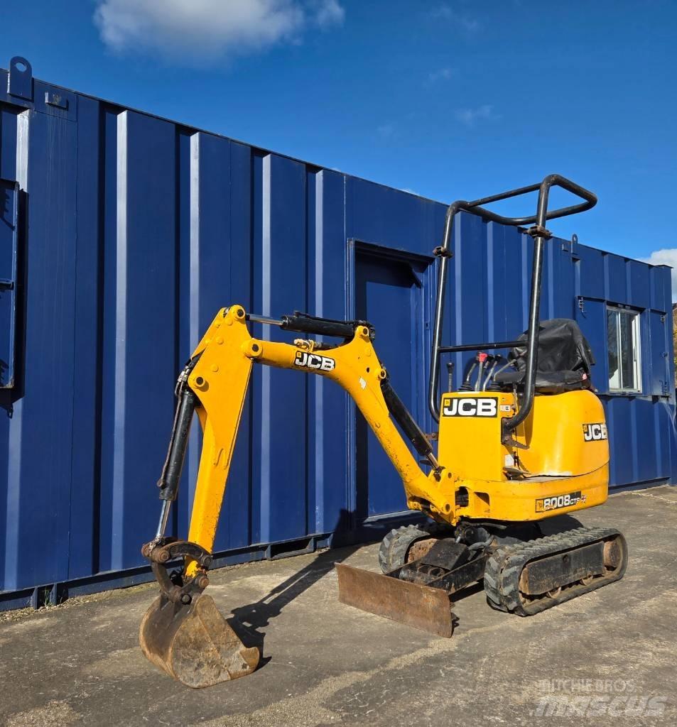 JCB 8008 CTS 3 Bkts Mini bagri <7t