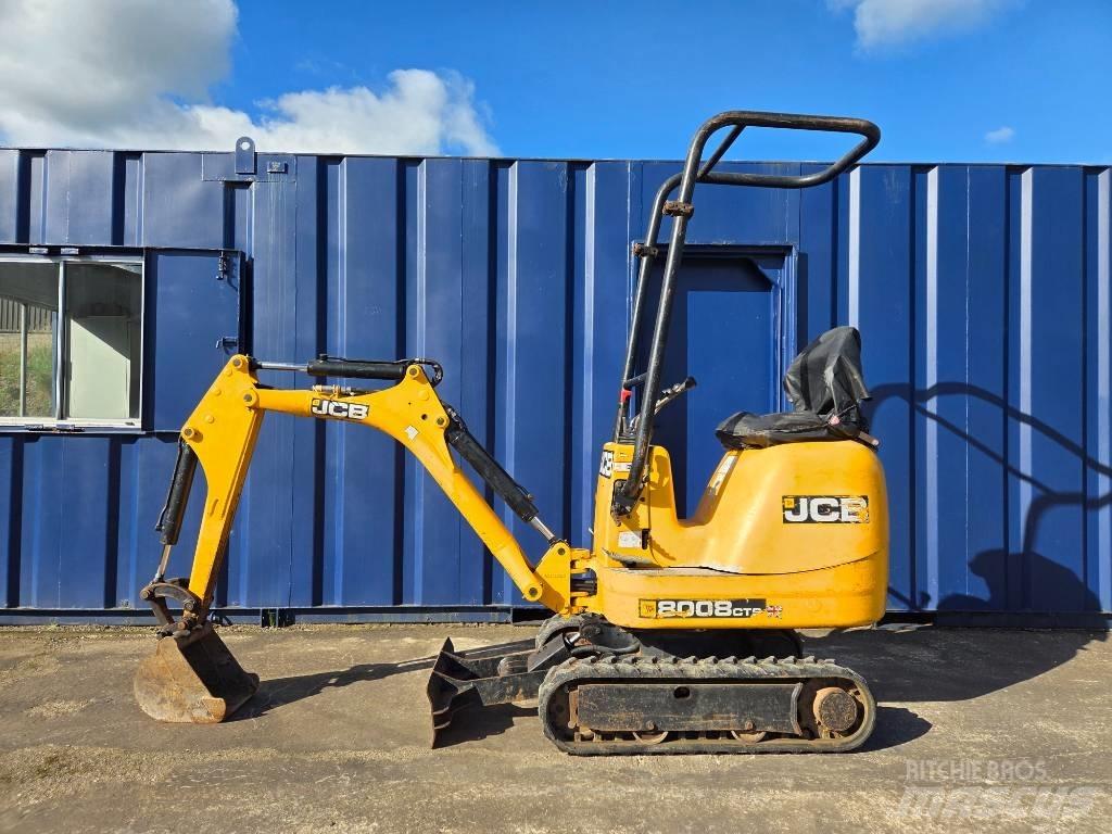 JCB 8008 CTS 3 Bkts Mini bagri <7t