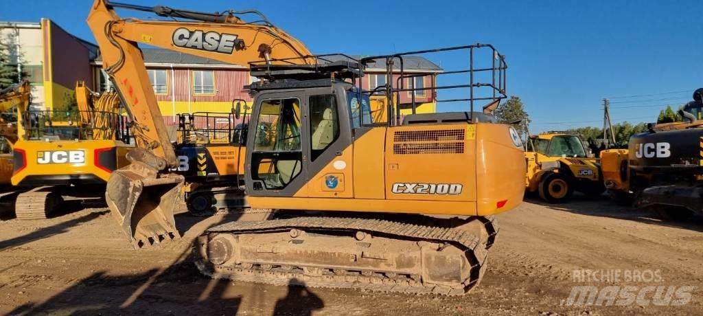 CASE CX 210 D Bagri goseničarji