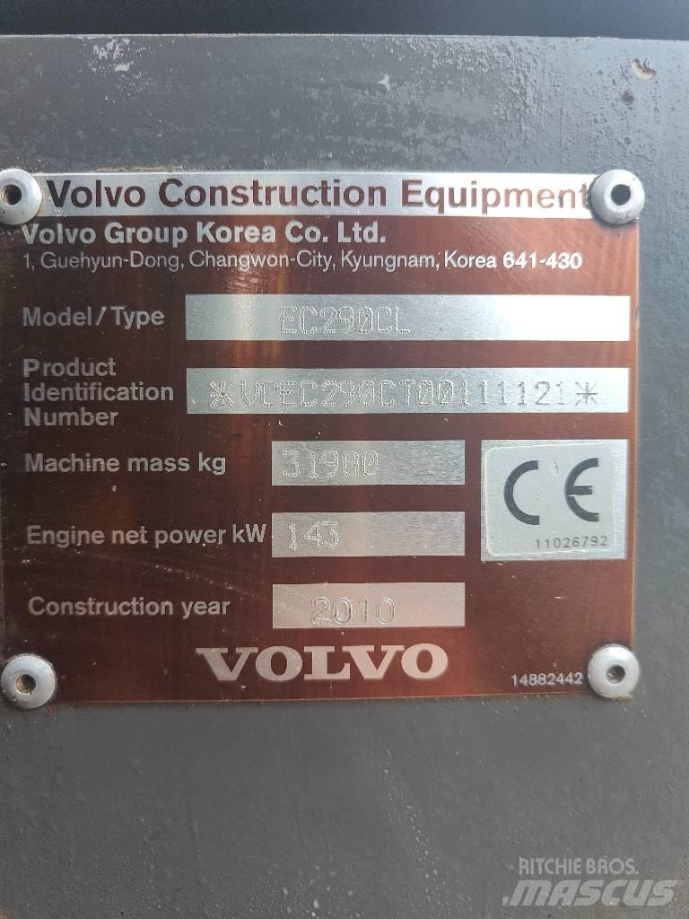 Volvo EC 290 C L Bagri goseničarji