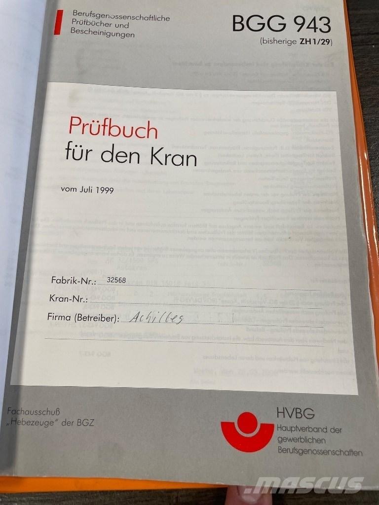 Böcker AK 32/1500 Rabljeni žerjavi za vsak teren