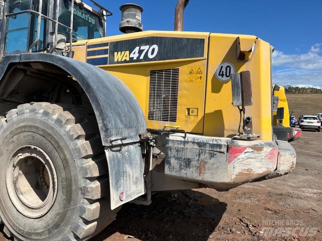 Komatsu WA 470 Kolesni nakladalci