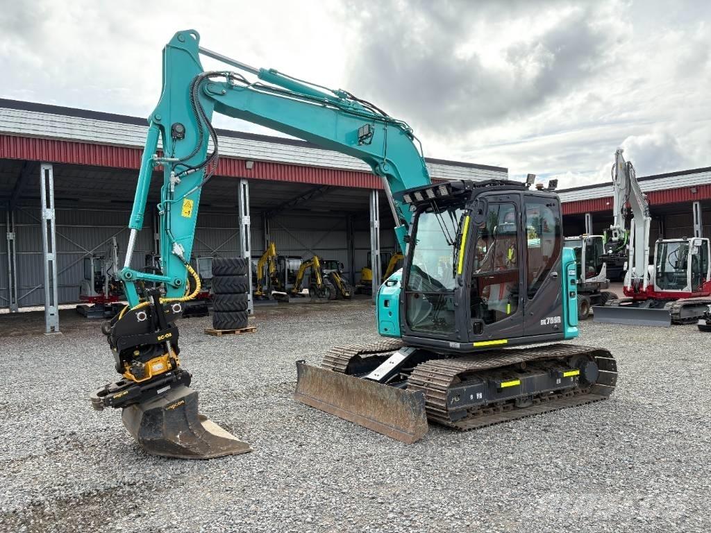 Kobelco SK75SR-7 Midi bagri 7t – 12t