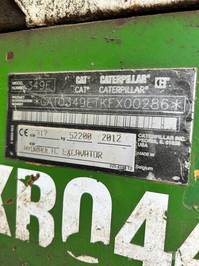 CAT 349EL VG Bagri goseničarji