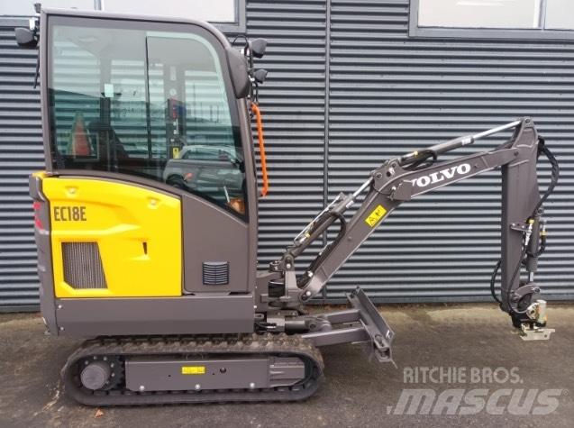 Volvo EC 18 E Mini bagri <7t
