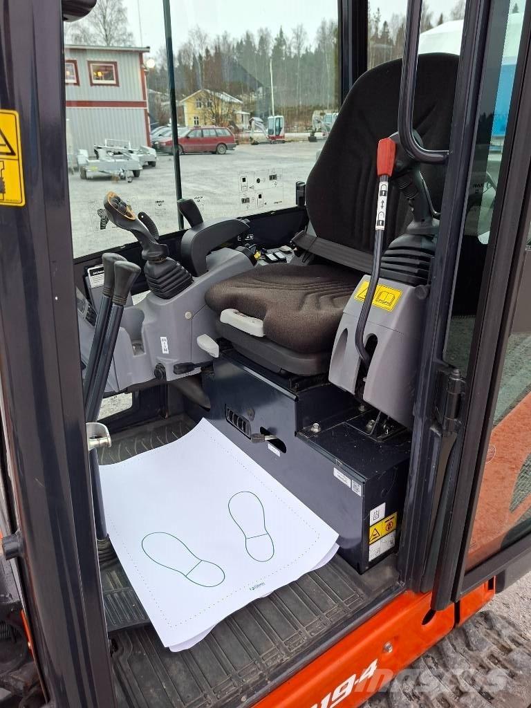 Kubota KX019-4 Mini bagri <7t