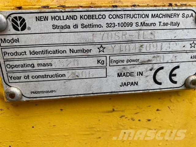 New Holland E 70 SR Midi bagri 7t – 12t