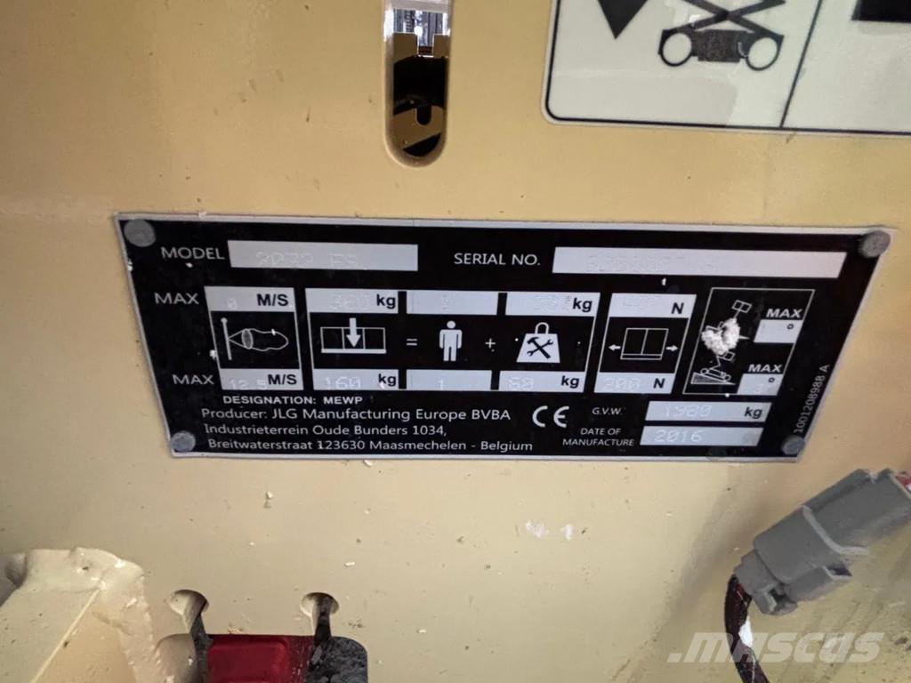 JLG 2032 ES Škarjaste dvižne ploščadi