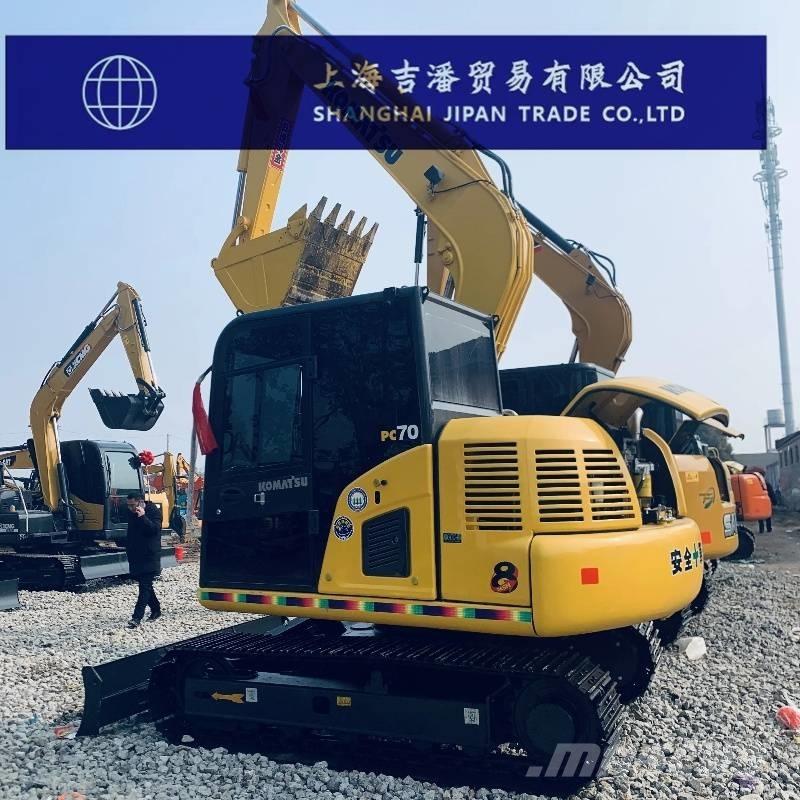 Komatsu PC 70 Mini bagri <7t