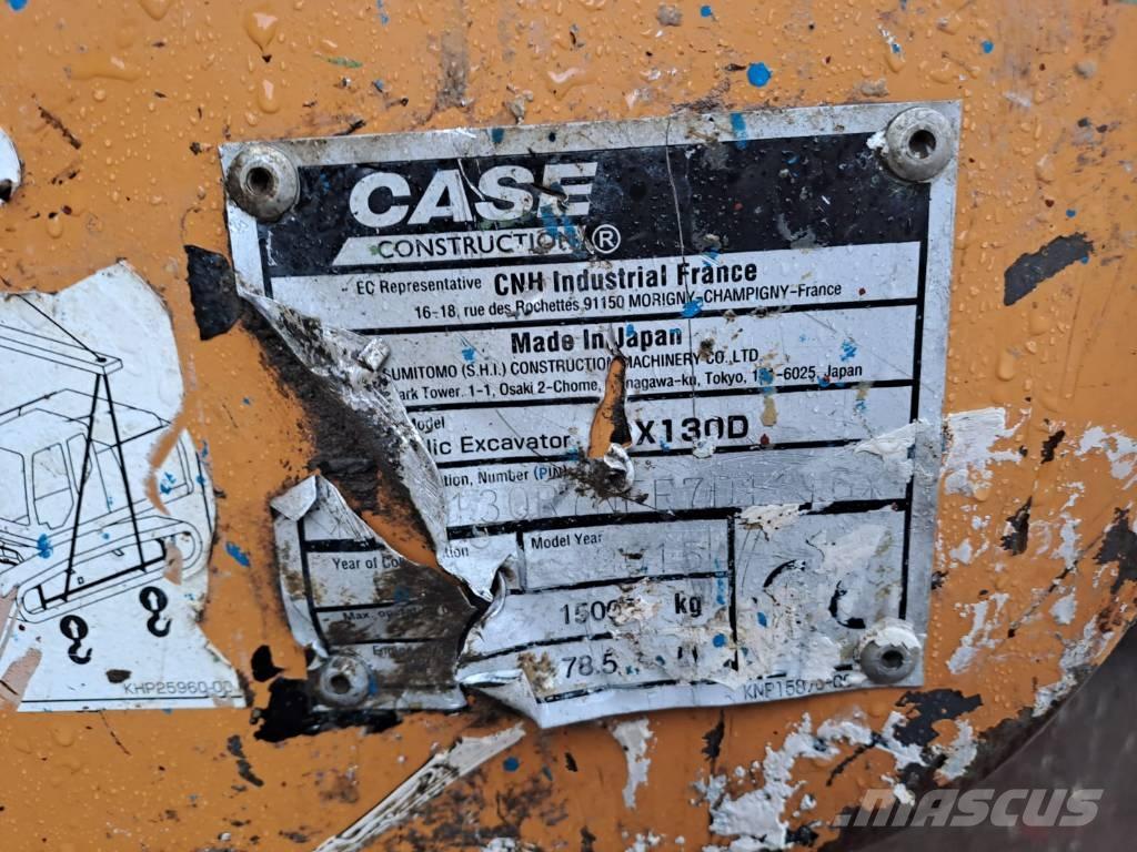 CASE CX 130 D Bagri goseničarji