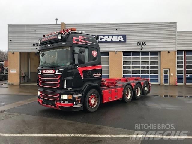 Scania R 500 Razstavljivi tovornjaki z žičnimi dvigali