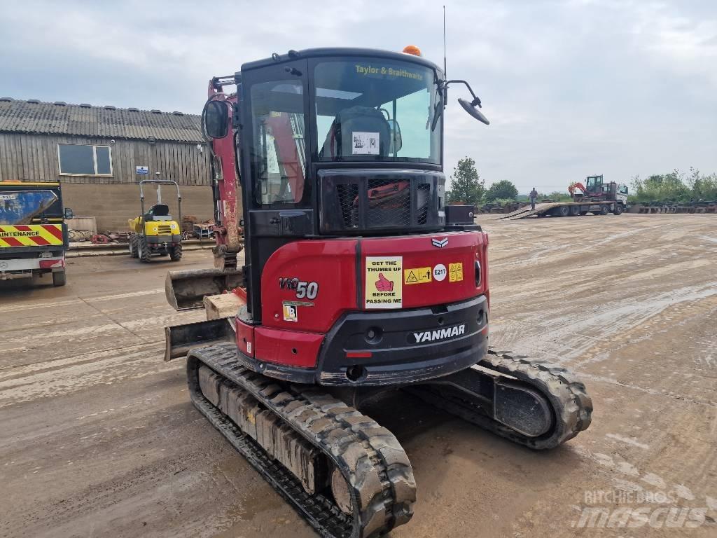 Yanmar Vio 50-5 Mini bagri <7t