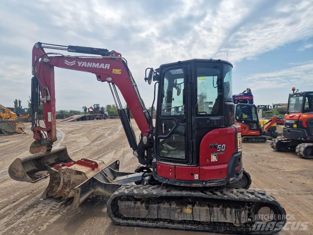 Yanmar Vio 50-5 Mini bagri <7t