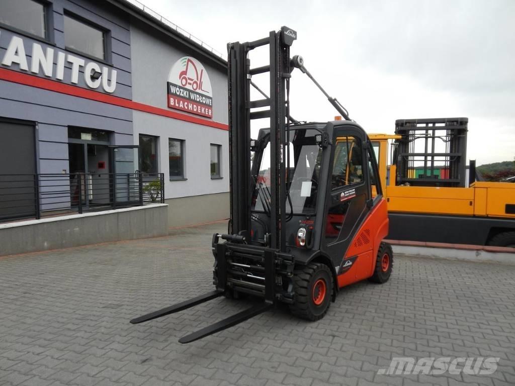Linde H25T-02 Plinski viličarji
