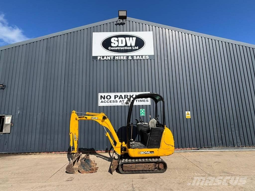 JCB 8014 CTS Mini bagri <7t