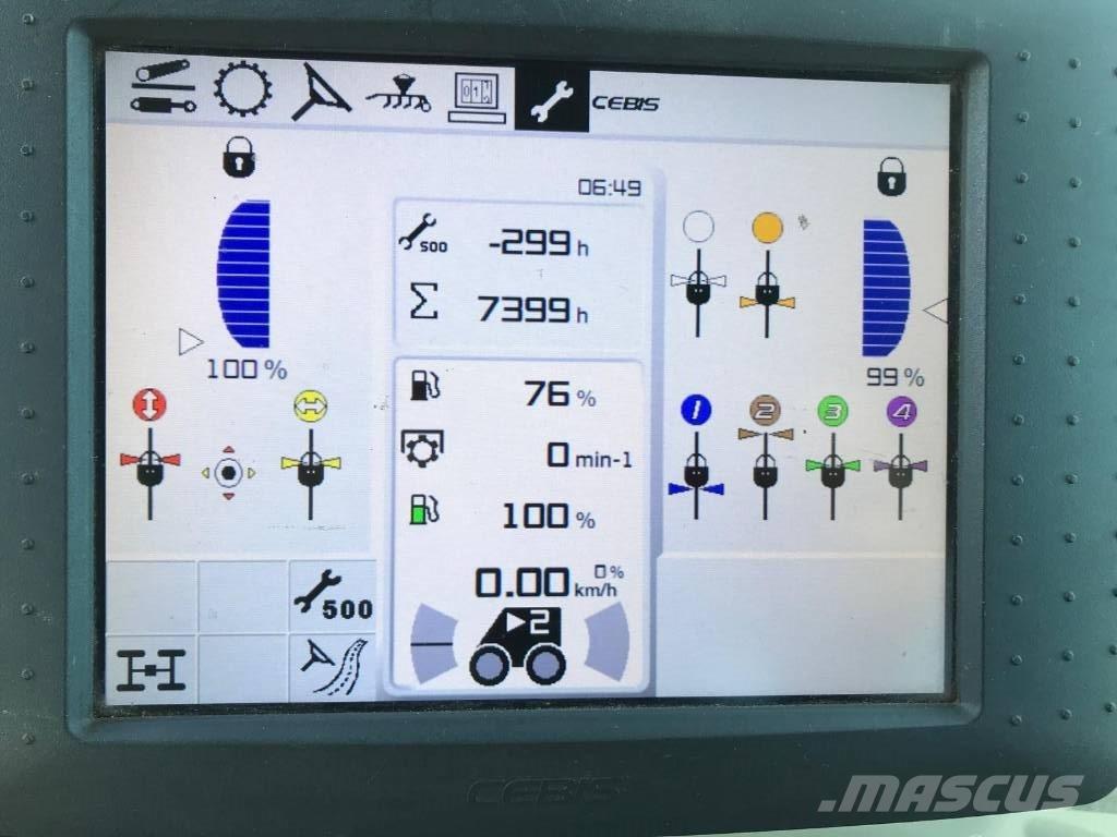 CLAAS XERION 4500 VC Traktorji