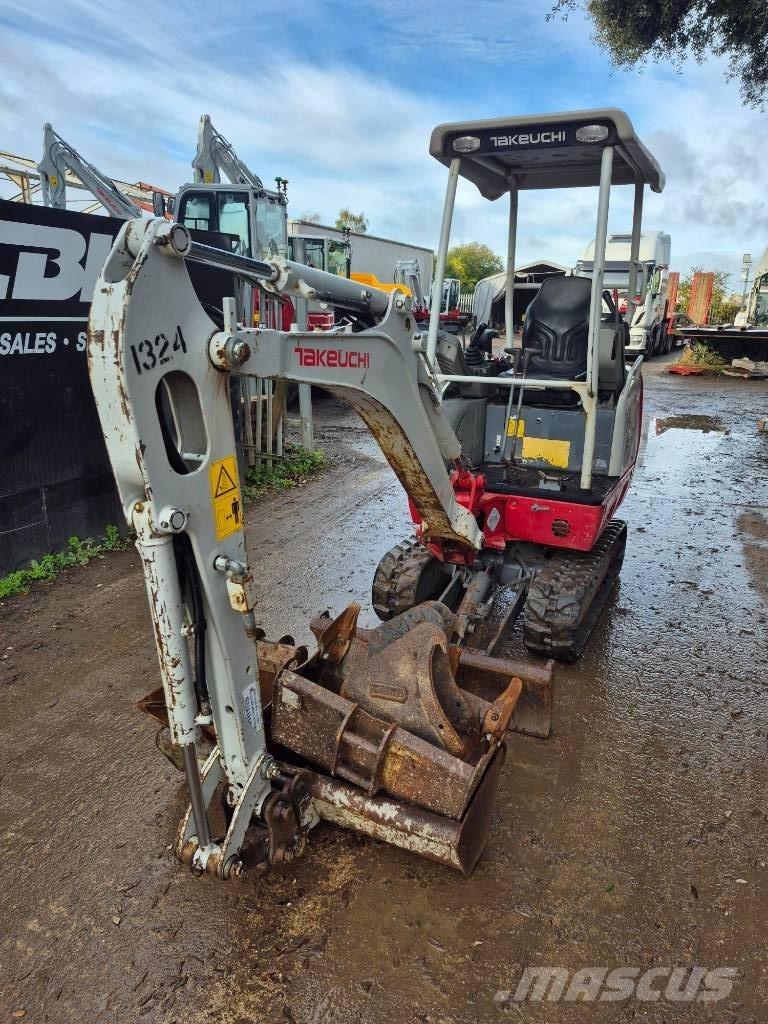Takeuchi TB 216 Mini bagri <7t