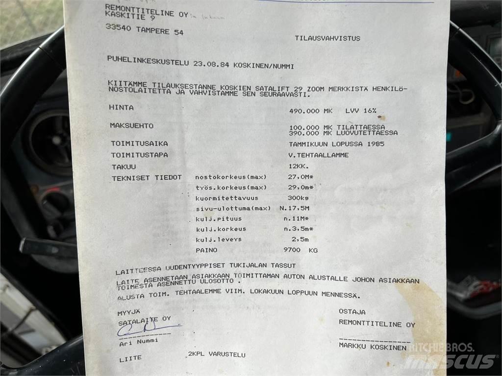 Volvo N12-1-V-6X2 Tovornjaki z žerjavom