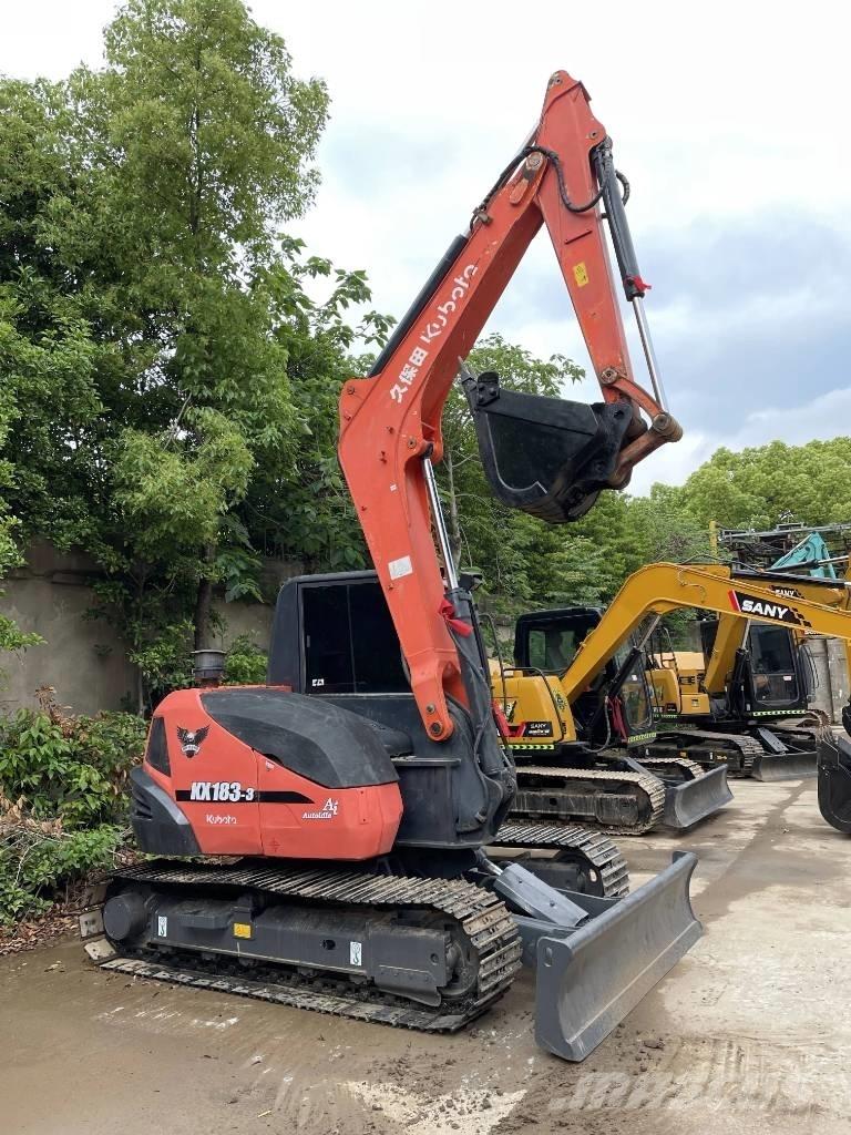 Kubota KX183-3 Mini bagri <7t