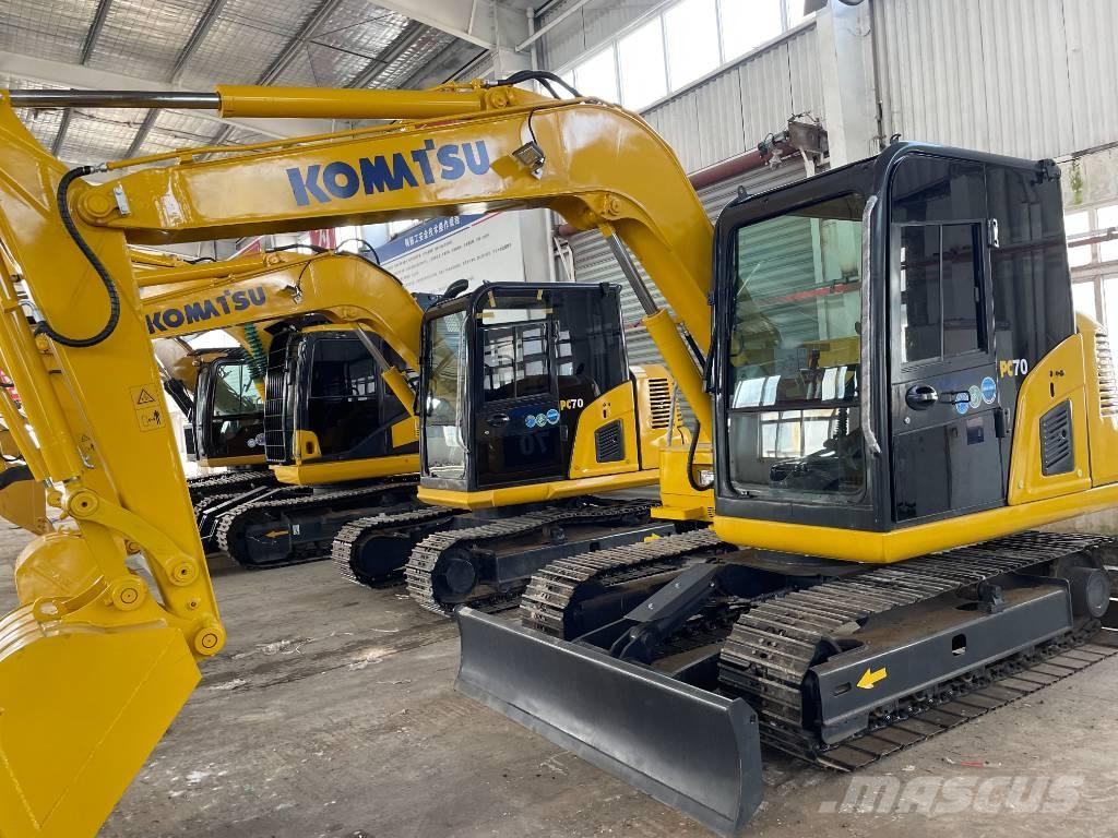Komatsu PC 70 Midi bagri 7t – 12t