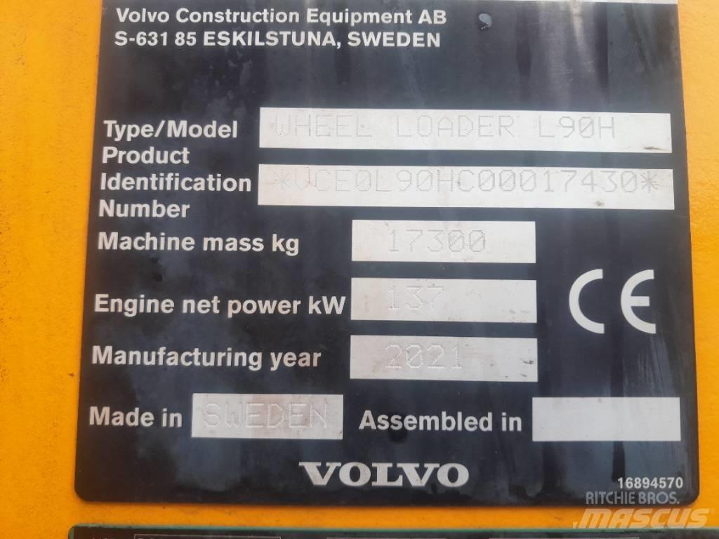 Volvo L90H Kolesni nakladalci