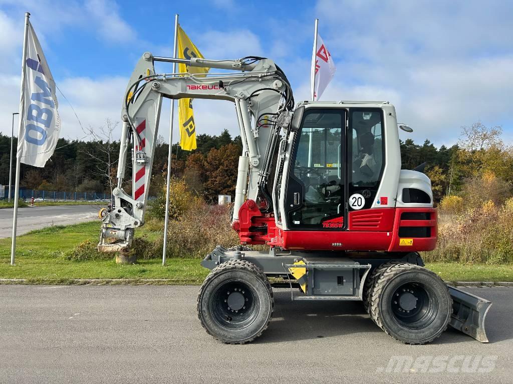 Takeuchi TB 395 W Bagri na kolesih
