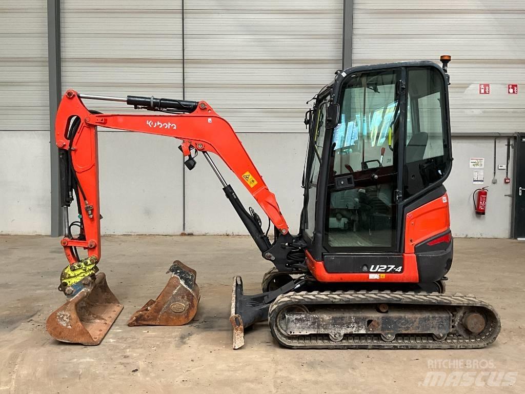 Kubota U 27-4 Mini bagri <7t