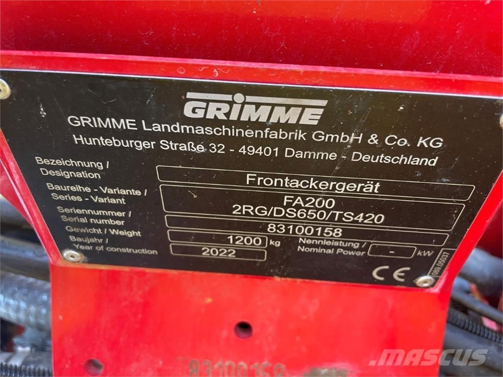 Grimme FA 200 Oprema za pridelovanje krompirja - Drugo