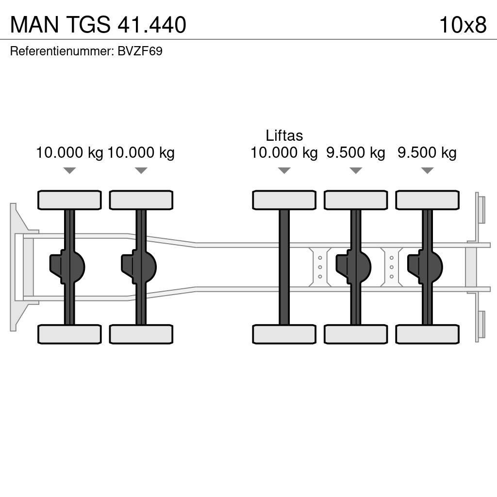 MAN TGS 41.440 Kiper tovornjaki