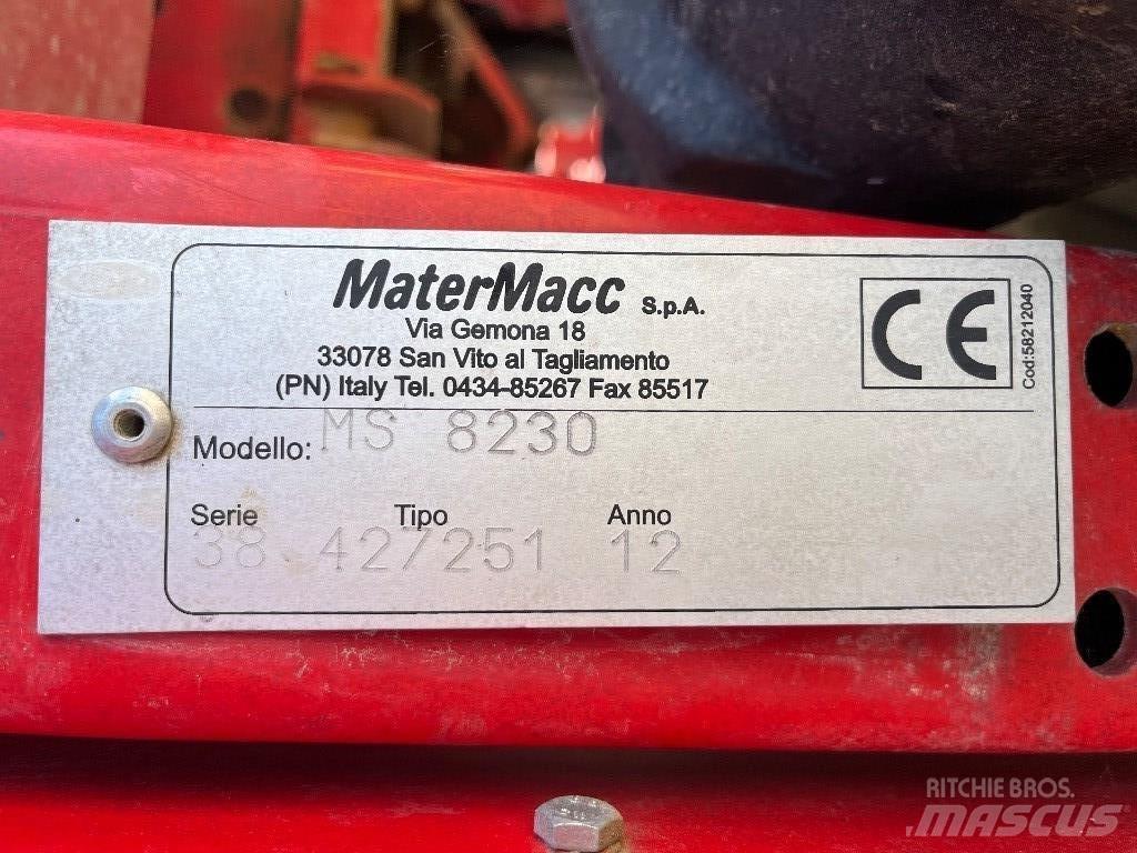 MaterMacc MS 8230 Natančne sejalnice