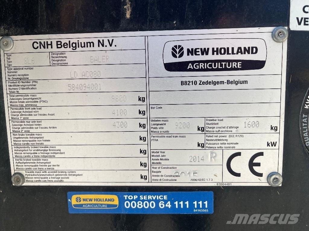 New Holland 1290 Balirke (kvadratne bale)