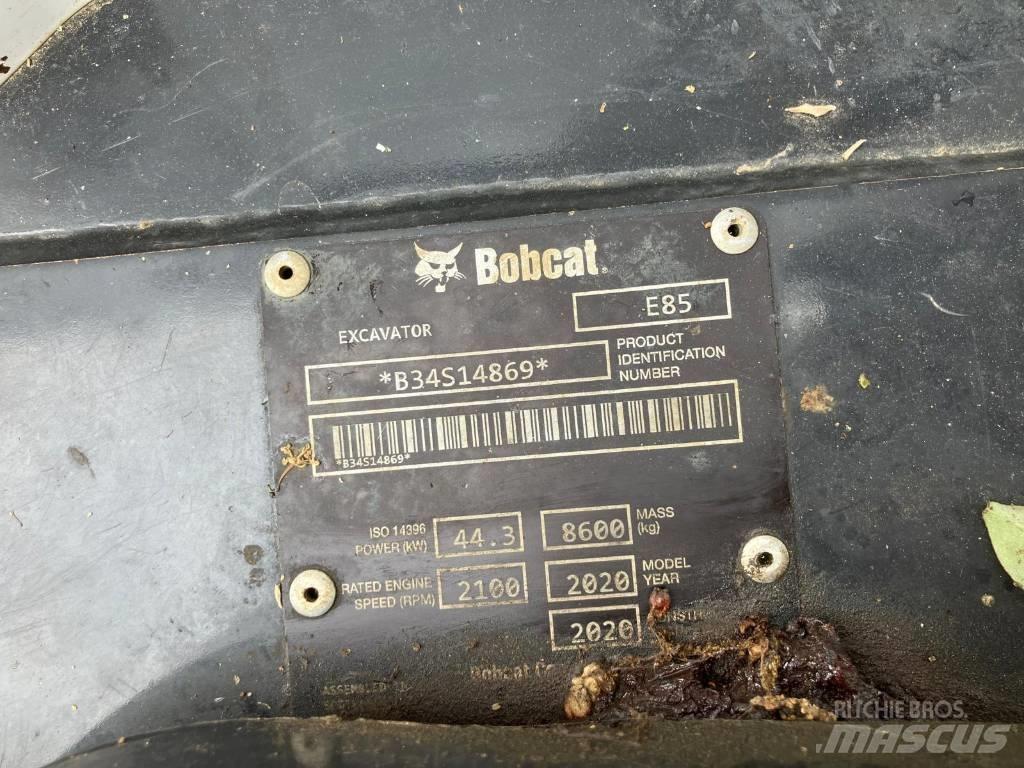 Bobcat E 85 Midi bagri 7t – 12t