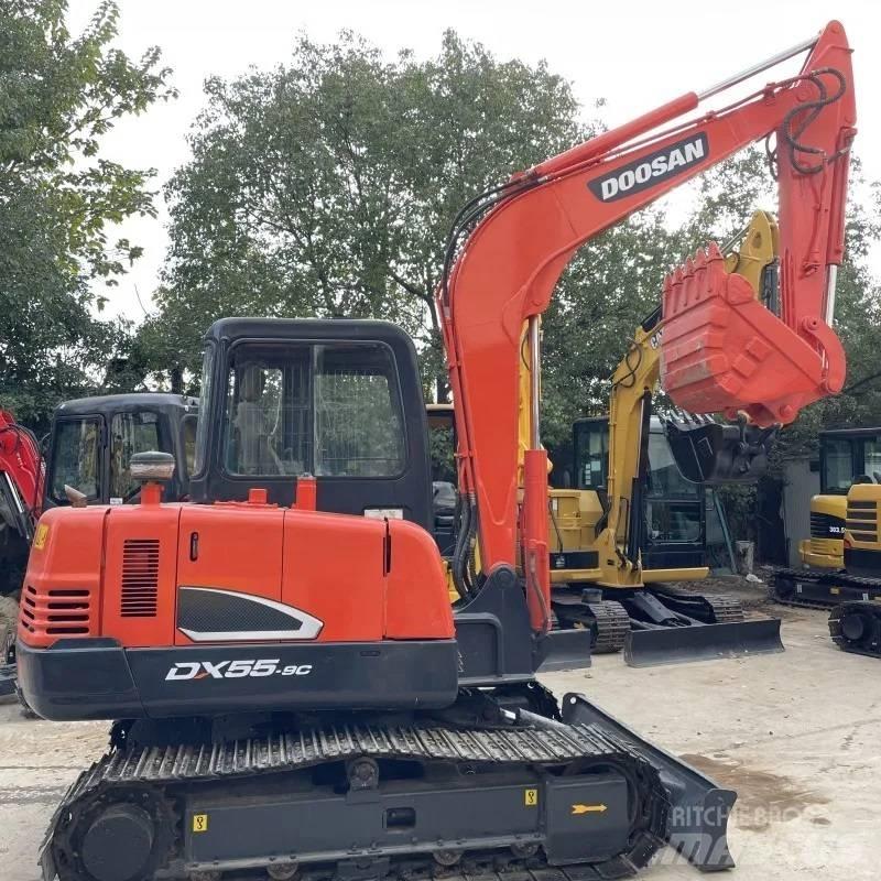 Doosan DX 55-9C Mini bagri <7t