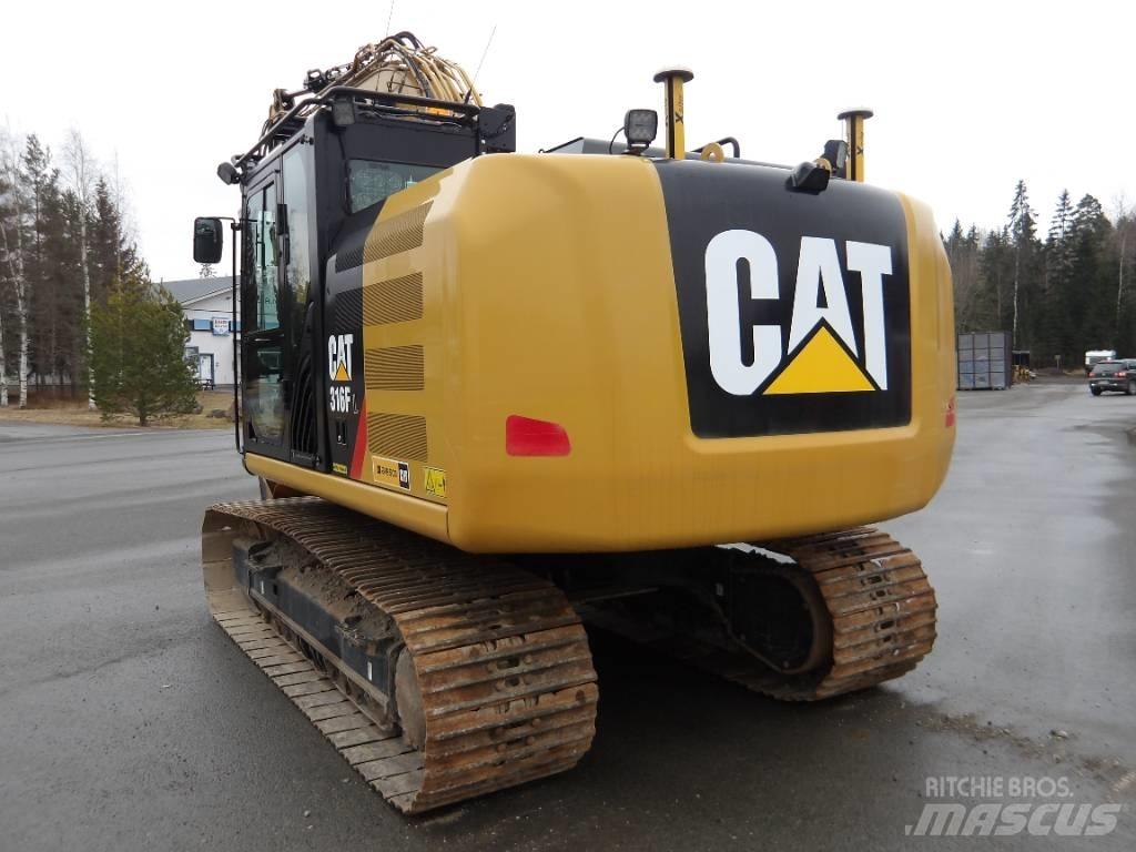 CAT 316 F Bagri goseničarji