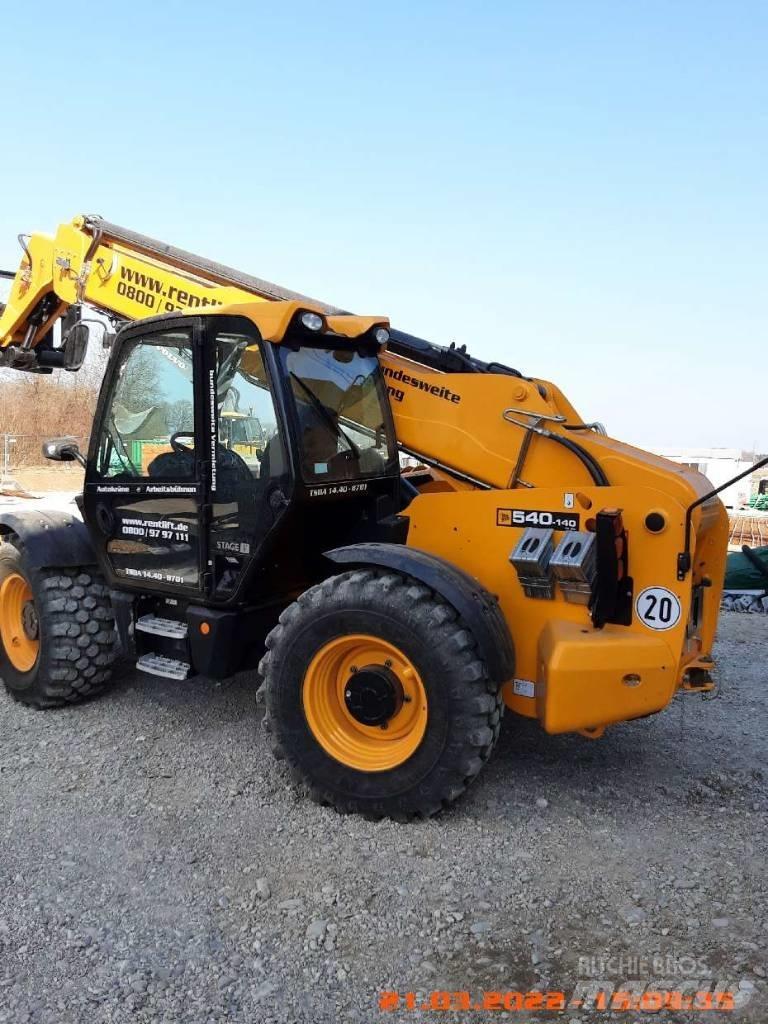 JCB 540-140 Teleskopski viličarji