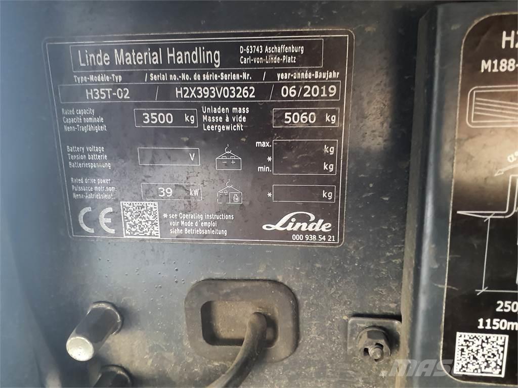 Linde H35T Plinski viličarji