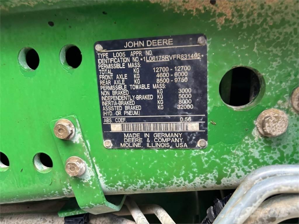 John Deere 6175R Traktorji