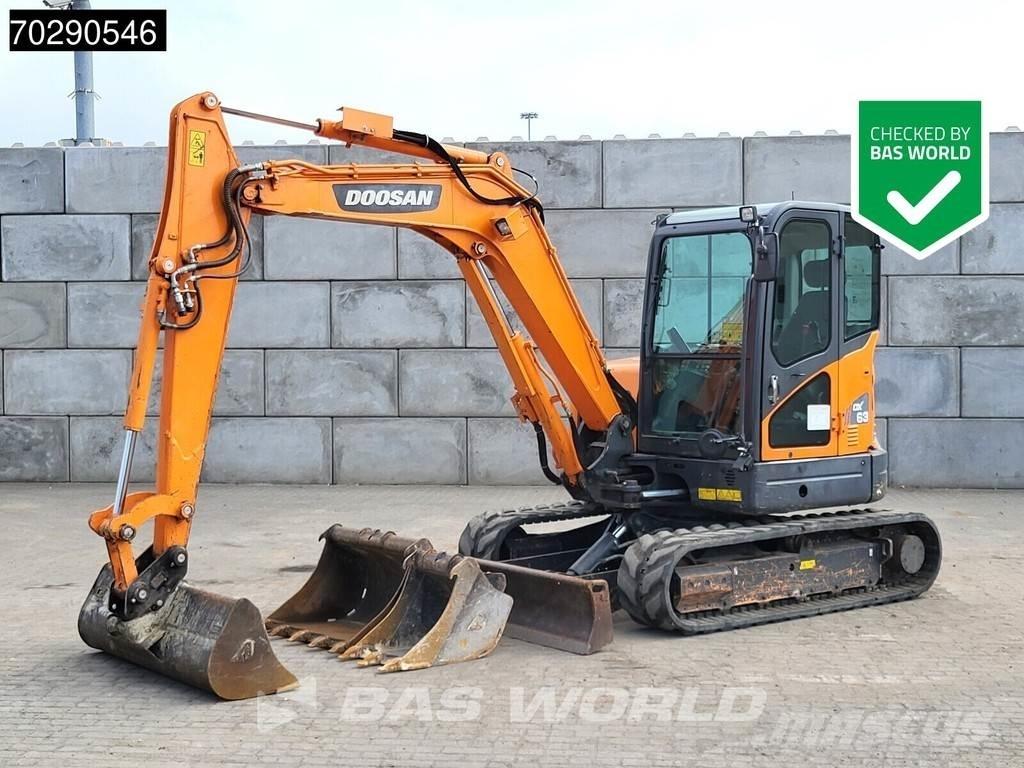 Doosan DX63-3 Mini bagri <7t