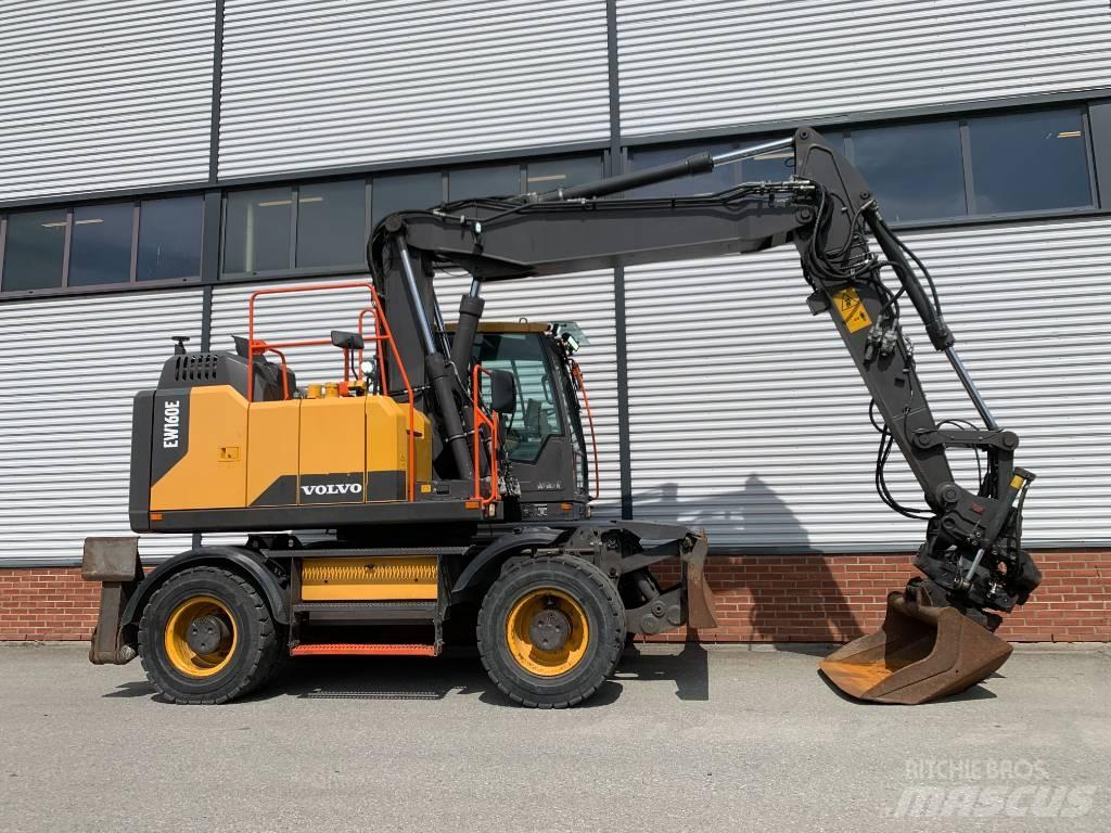 Volvo EW 160 E Bagri na kolesih