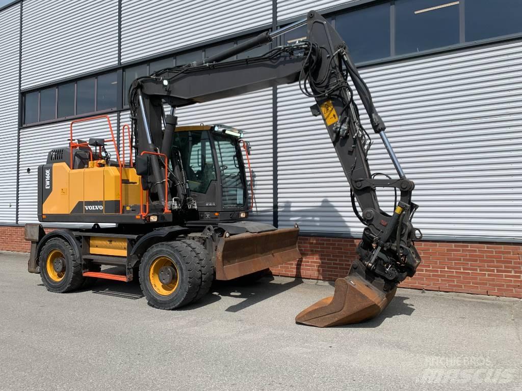 Volvo EW 160 E Bagri na kolesih